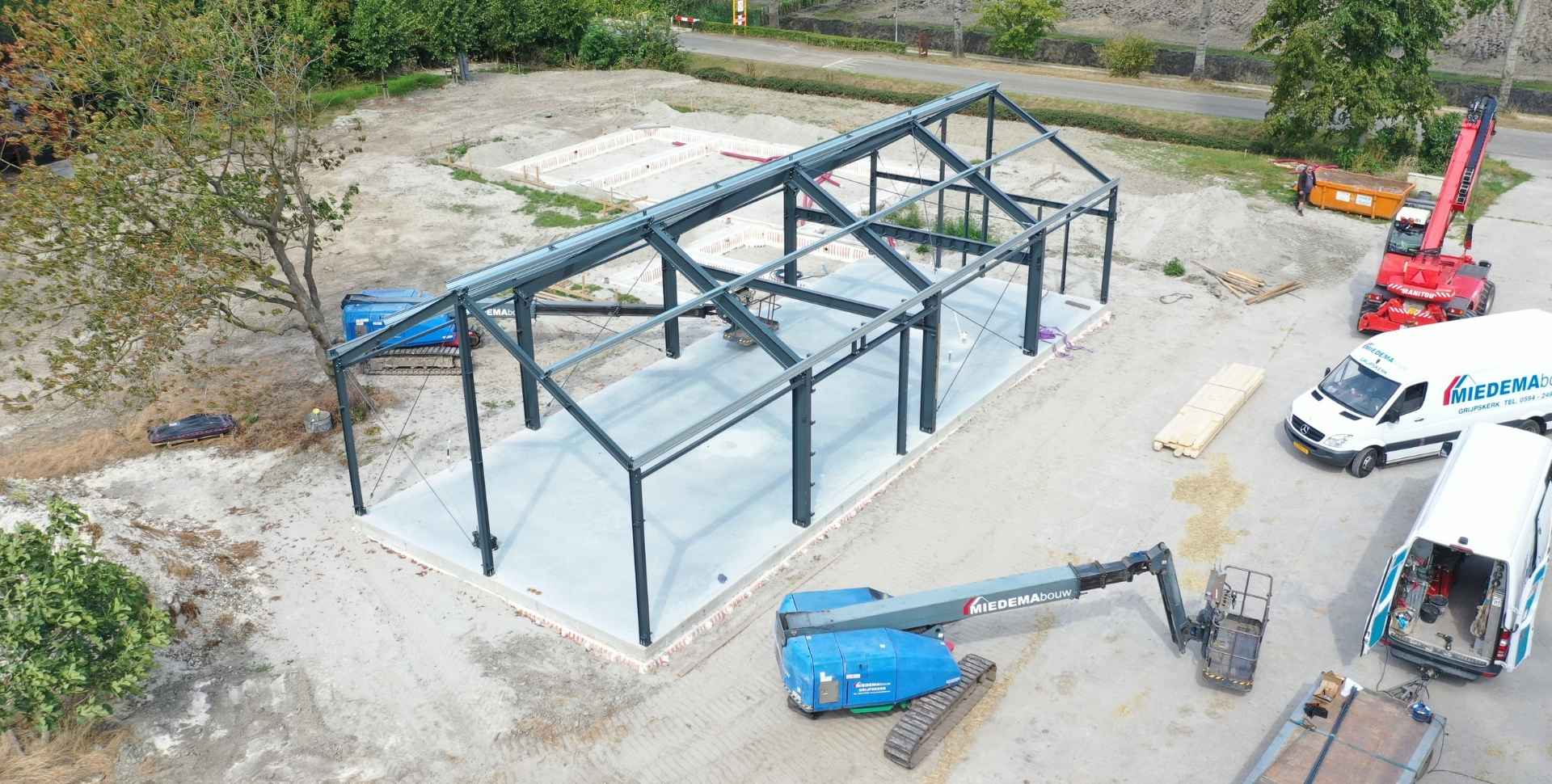 nieuwbouw loods zuurdijk