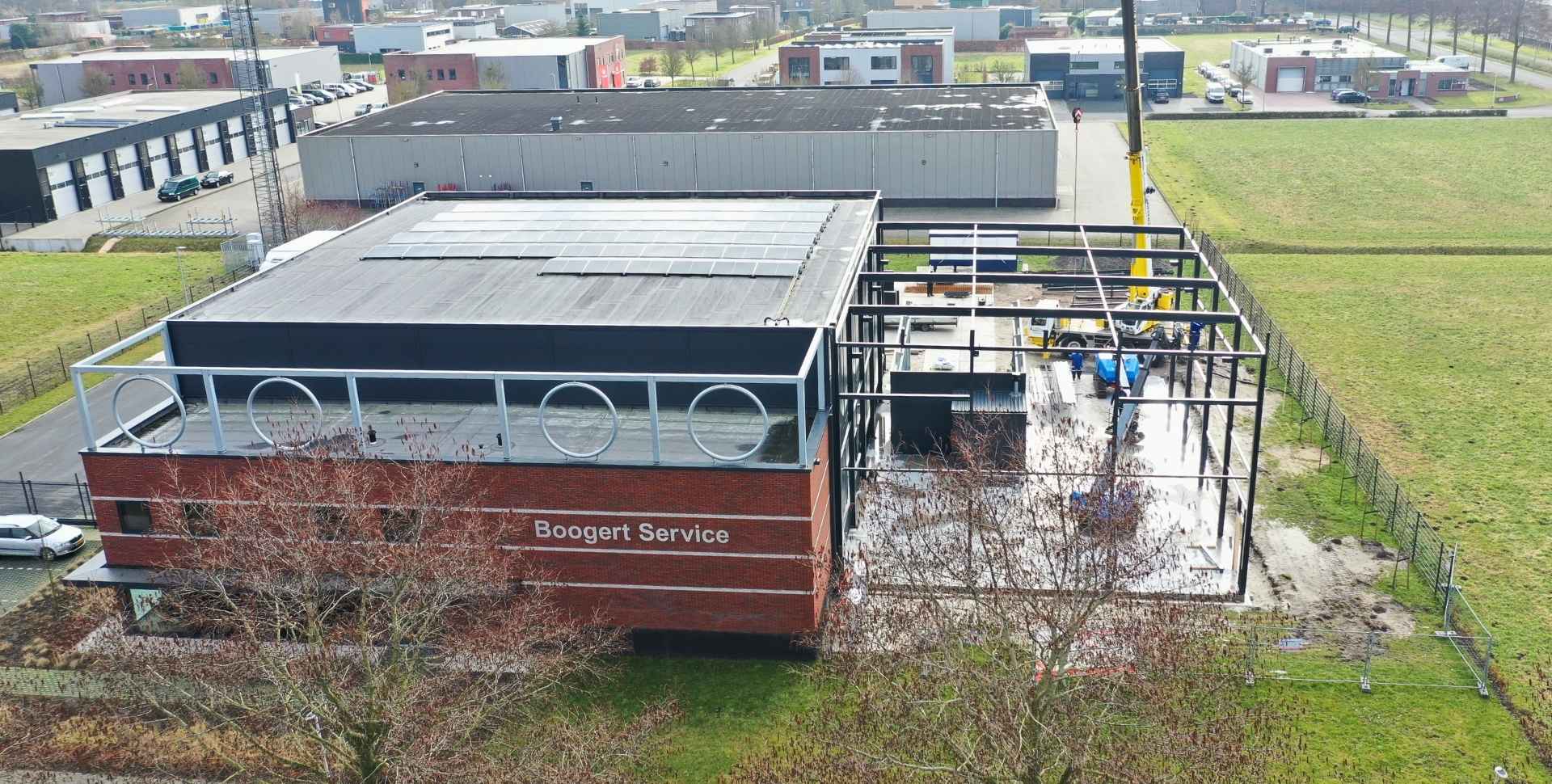 uitbreiding bedrijfspand Assen