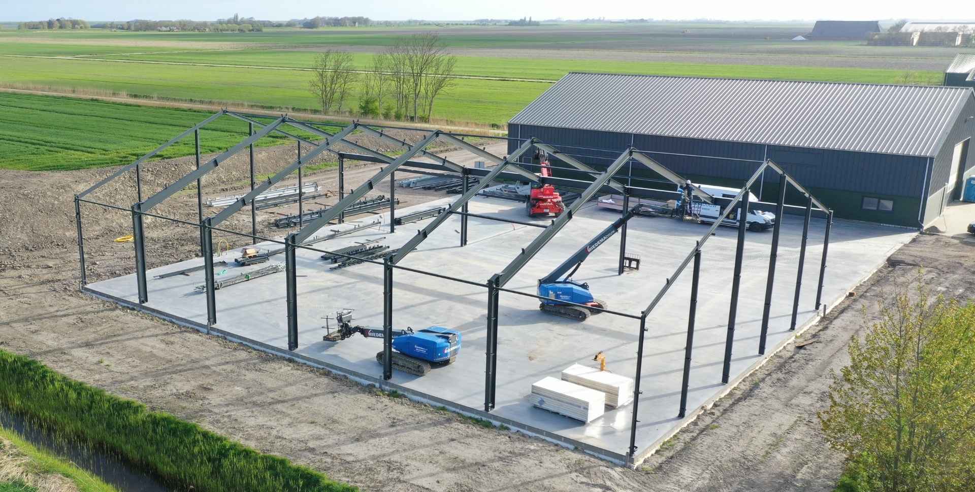 bewaarschuur dubbelkapper usquert